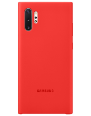 Защитный чехол Silicone Cover для Samsung Galaxy Note 10+ (N975) EF-PN975TREGRU - Red