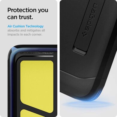 Защитный чехол Spigen (SGP) Tough Armor для Samsung Galaxy S21 Plus (G996) - Black