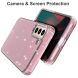 Захисний чохол UniCase Glitter Series для Samsung Galaxy S22 Plus - Transparent Pink