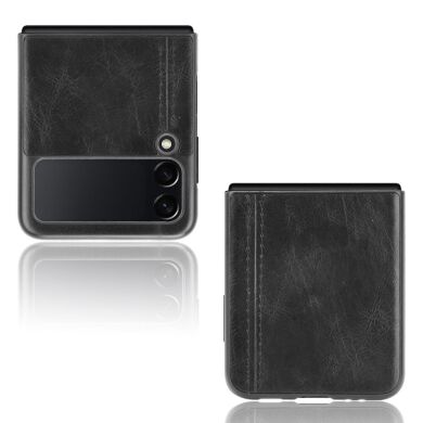 Защитный чехол UniCase Leather Series (FF) для Samsung Galaxy Flip 3 - Black