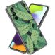 Силиконовый (TPU) чехол Deexe Pretty Glossy для Samsung Galaxy A15 (A155) - Green Leaves. Фото 1 из 3