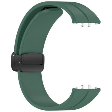 Ремешок Deexe Magnetic Braselet для Samsung Galaxy Fit 3 - Dark Green