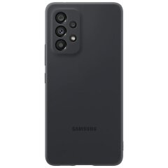 Защитный чехол Silicone Cover для Samsung Galaxy A53 (A536) EF-PA536TBEGRU - Black
