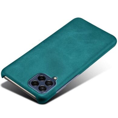 Защитный чехол Deexe Leather Back Cover для Samsung Galaxy M53 (M536) - Green
