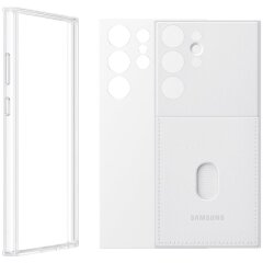 Защитный чехол Frame Case для Samsung Galaxy S23 Ultra (S918) EF-MS918CWEGRU - White