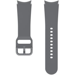 Оригинальный ремешок Sport Band (Size S/M) для Samsung Galaxy Watch 4 / 4 Classic / 5 / 5 Pro / 6 / 6 Classic (ET-SFR86SJEGWW) - Gray