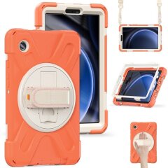 Защитный чехол Deexe Shockproof Case для Samsung Galaxy Tab A9 (X110/115) - Orange