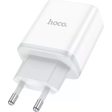 Сетевое зарядное устройство Hoco C105A PD20W + QC3.0 - White