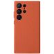 Кожаный чехол MELKCO Classic Case для Samsung Galaxy S24 Ultra (S928) - Orange. Фото 1 из 6