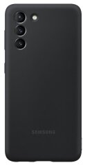 Чохол Silicone Cover для Samsung Galaxy S21 (G991) EF-PG991TBEGRU - Black