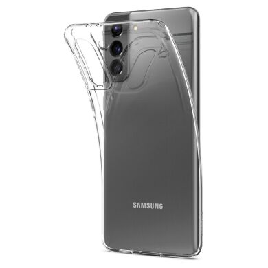 Защитный чехол Spigen (SGP) Crystal Flex для Samsung Galaxy S21 (G991) - Crystal Clear