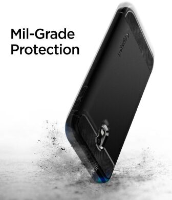 Защитный чехол Spigen (SGP) Rugged Armor для Samsung Galaxy J3 (2017) - Matte Black