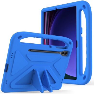 Чехол Deexe KickStand Cover для Samsung Galaxy Tab S9 FE Plus (X610.616) - Blue
