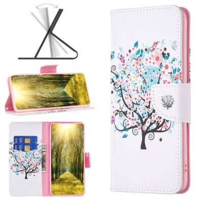 Чохол-книжка Deexe Color Wallet для Samsung Galaxy A05 (A055) - Flower Tree
