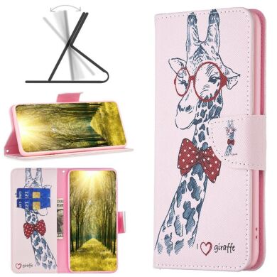 Чехол-книжка Deexe Color Wallet для Samsung Galaxy A05s (A057) - Giraffe