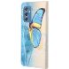 Чехол-книжка Deexe Color Wallet для Samsung Galaxy M52 (M526) - Blue Butterfly. Фото 3 из 6