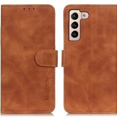 Чохол-книжка KHAZNEH Retro Wallet для Samsung Galaxy S22 (S901) - Brown
