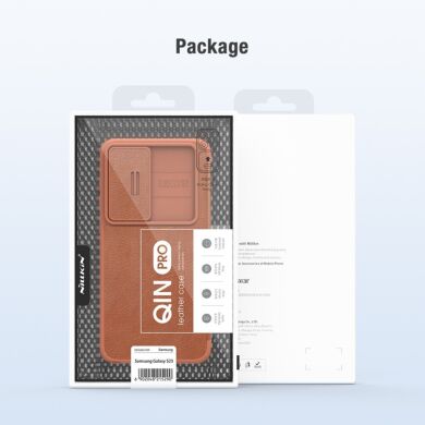 Чехол-книжка NILLKIN Qin Pro для Samsung Galaxy S23 - Black