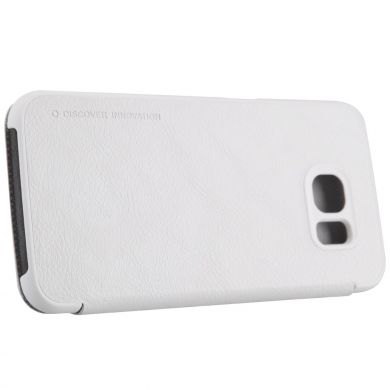 Чехол-книжка NILLKIN Qin Series для Samsung Galaxy S6 (G920) - White