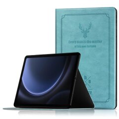 Чохол-книжка UniCase Deer Pattern для Samsung Galaxy Tab S9 FE (X510) - Green