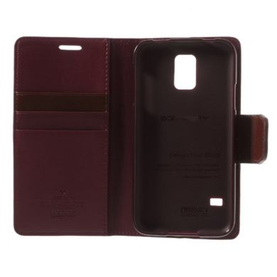 Чехол Mercury Sonata Diary для Samsung Galaxy S5 (G900) - Wine Red
