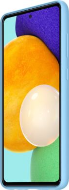 Чехол Silicone Cover для Samsung Galaxy A72 (А725) EF-PA725TLEGRU - Blue