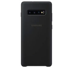 Чехол Silicone Cover для Samsung Galaxy S10 Plus (G975) EF-PG975TBEGRU - Black