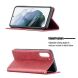 Чехол UniCase Geometric Pattern для Samsung Galaxy S21 FE (G990) - Red. Фото 9 из 11