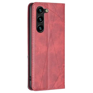 Чехол UniCase Geometric Pattern для Samsung Galaxy S23 Plus - Red