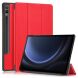 Чехол UniCase Slim для Samsung Galaxy Tab S9 FE Plus (X610/616) - Red. Фото 1 из 10