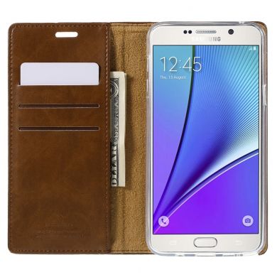 Чехол MERCURY Classic Flip для Samsung Galaxy Note 5 (N920) - Brown