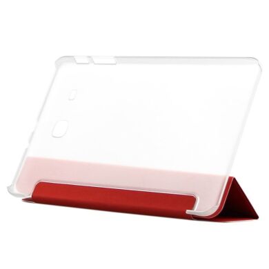 Чехол ENKAY Toothpick Texture для Samsung Galaxy Tab E 9.6 (T560/561) - Red