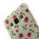 Силиконовая накладка Deexe Pretty Flowers для Samsung Galaxy A3 (A300) - White. Фото 6 из 7