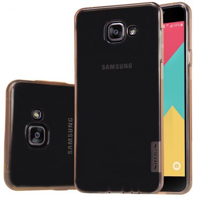 Силиконовая накладка NILLKIN Nature TPU для Samsung Galaxy A5 (2016) - Gold