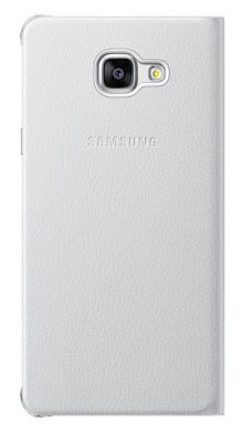 Чехол Flip Wallet для Samsung Galaxy A7 (2016) EF-WA710PWEGRU - White
