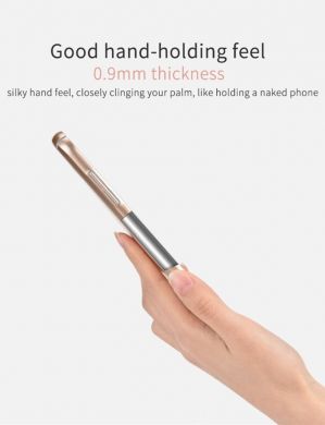 Пластиковый чехол LENUO Silky Touch для Samsung Galaxy A7 2017 (A720) - Black