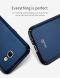 Пластиковый чехол LENUO Silky Touch для Samsung Galaxy A7 2017 (A720) - Blue. Фото 13 из 13