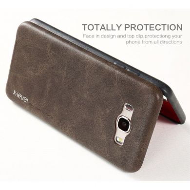 Защитный чехол X-LEVEL Vintage для Samsung Galaxy J5 2016 (J510) - Brown