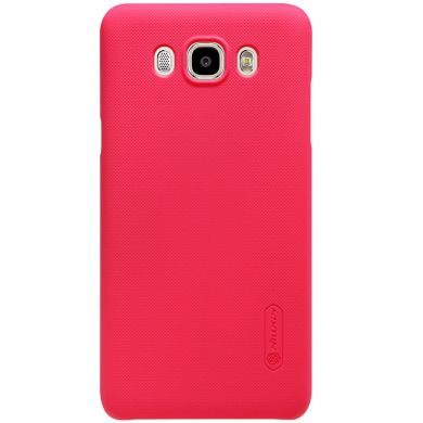 Пластиковая накладка NILLKIN Frosted Shield для Samsung Galaxy J7 2016 (J710) - Red