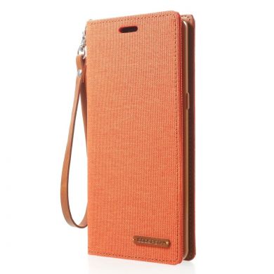 Чехол-книжка MERCURY Canvas Wallet для Samsung Galaxy Note 8 (N950) - Orange