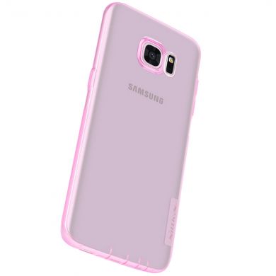 Силіконова накладка NILLKIN Nature TPU для Samsung Galaxy S7 Edge (G935), Рожевий