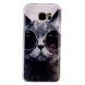 Силиконовая накладка Deexe Life Style для Samsung Galaxy S7 edge (G935) - Cool Cat. Фото 1 из 4