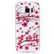 Силиконовый (TPU) чехол Deexe LumiCase Samsung Galaxy S7 edge (G935) - Cherry Blossom. Фото 2 из 6