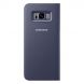 Чехол-книжка LED View Cover для Samsung Galaxy S8 Plus (G955) EF-NG955PVEGRU - Violet. Фото 2 из 4