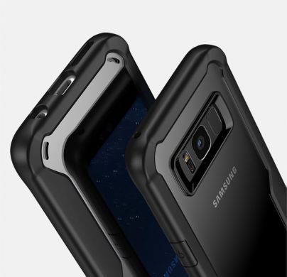 Защитный чехол UniCase Crystal Frame для Samsung Galaxy S8 (G950) - Gray