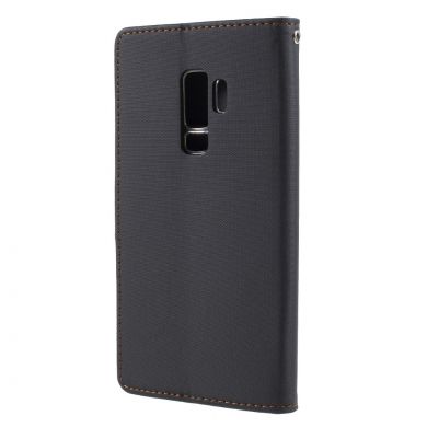 Чехол-книжка ROAR KOREA Cloth Texture для Samsung Galaxy S9 Plus (G965) - Black