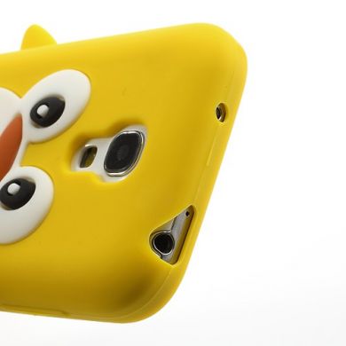 Силиконовая накладка Deexe Penguin Series для Samsung Galaxy S4 mini (i9190) - Yellow