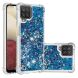 Силиконовый (TPU) чехол Deexe Liquid Glitter для Samsung Galaxy A12 (A125) / A12 Nacho (A127) / M12 (M127) - Blue. Фото 1 из 7