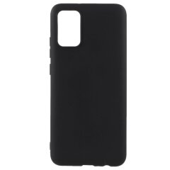 Силіконовий (TPU) чохол Deexe Matte Case для Samsung Galaxy A02s (A025) - Black