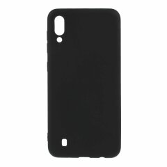 Силиконовый (TPU) чехол Deexe Matte Case для Samsung Galaxy M10 (M105) - Black
